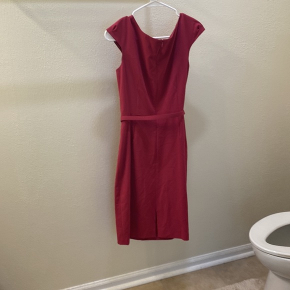 Isabella DeMarco Tahiti Levine size 4 brandy sleeveless dress - Picture 3 of 3